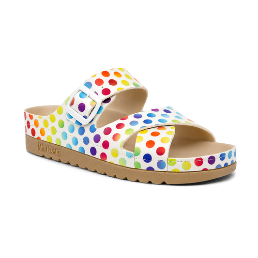 Ibiza White Rainbow Multicolor