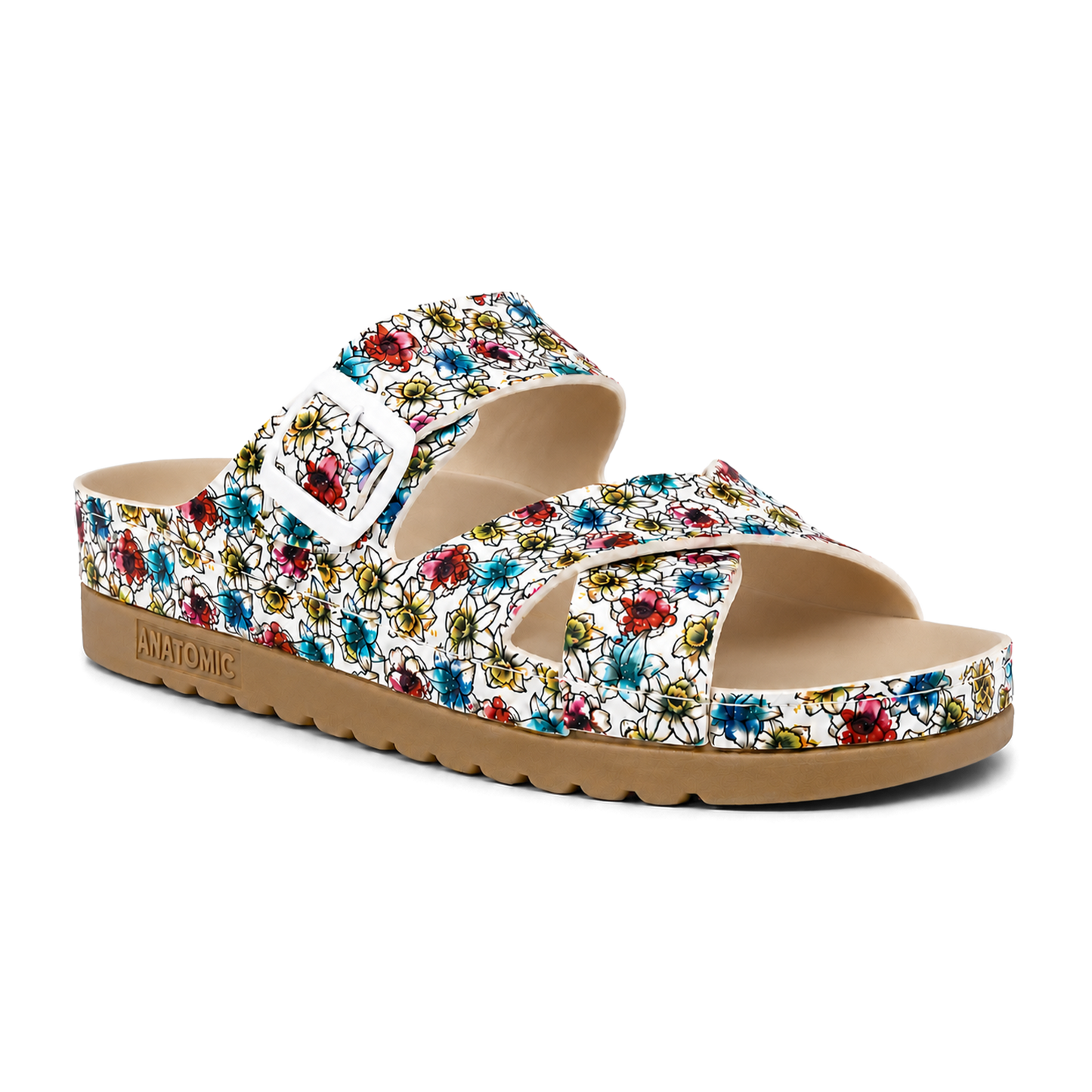 Ibiza White Mulitcolor Floral
