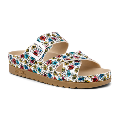 Ibiza White Mulitcolor Floral