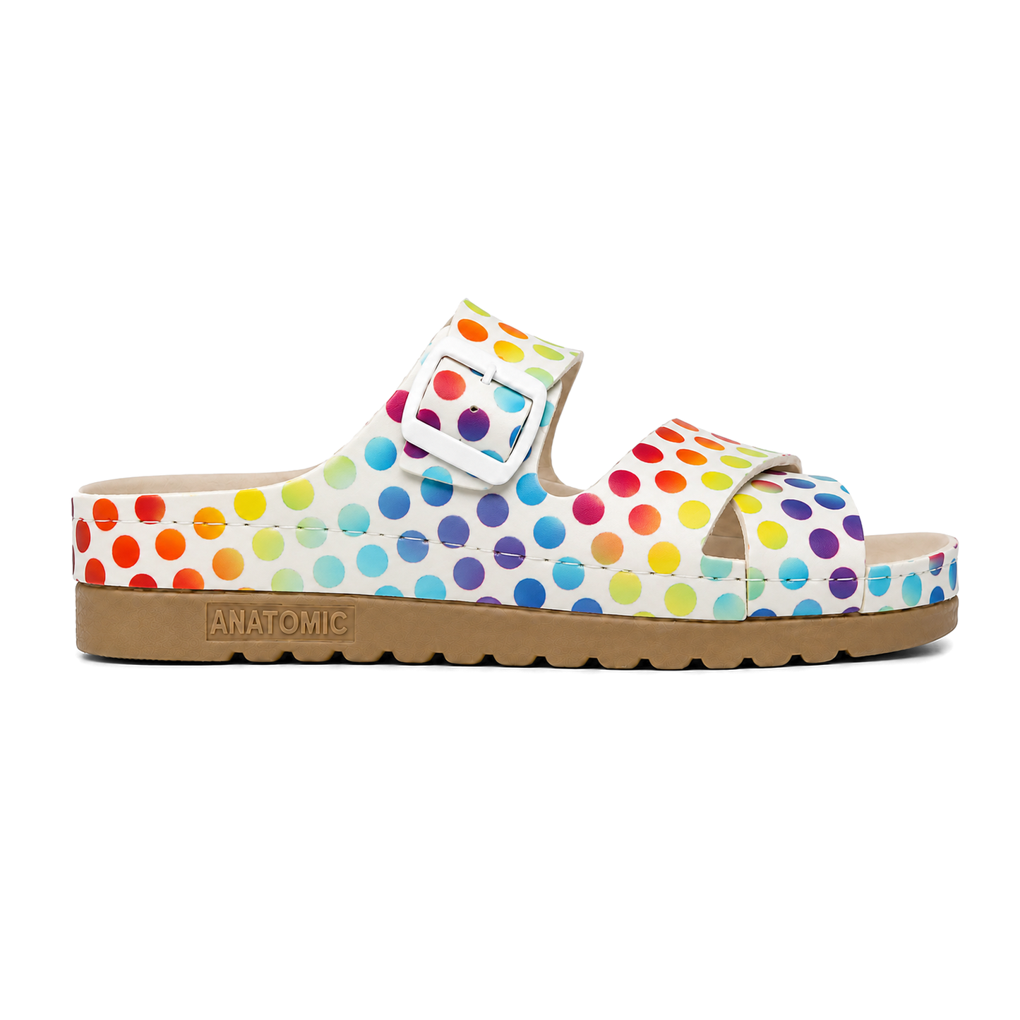 Ibiza White Rainbow Multicolor