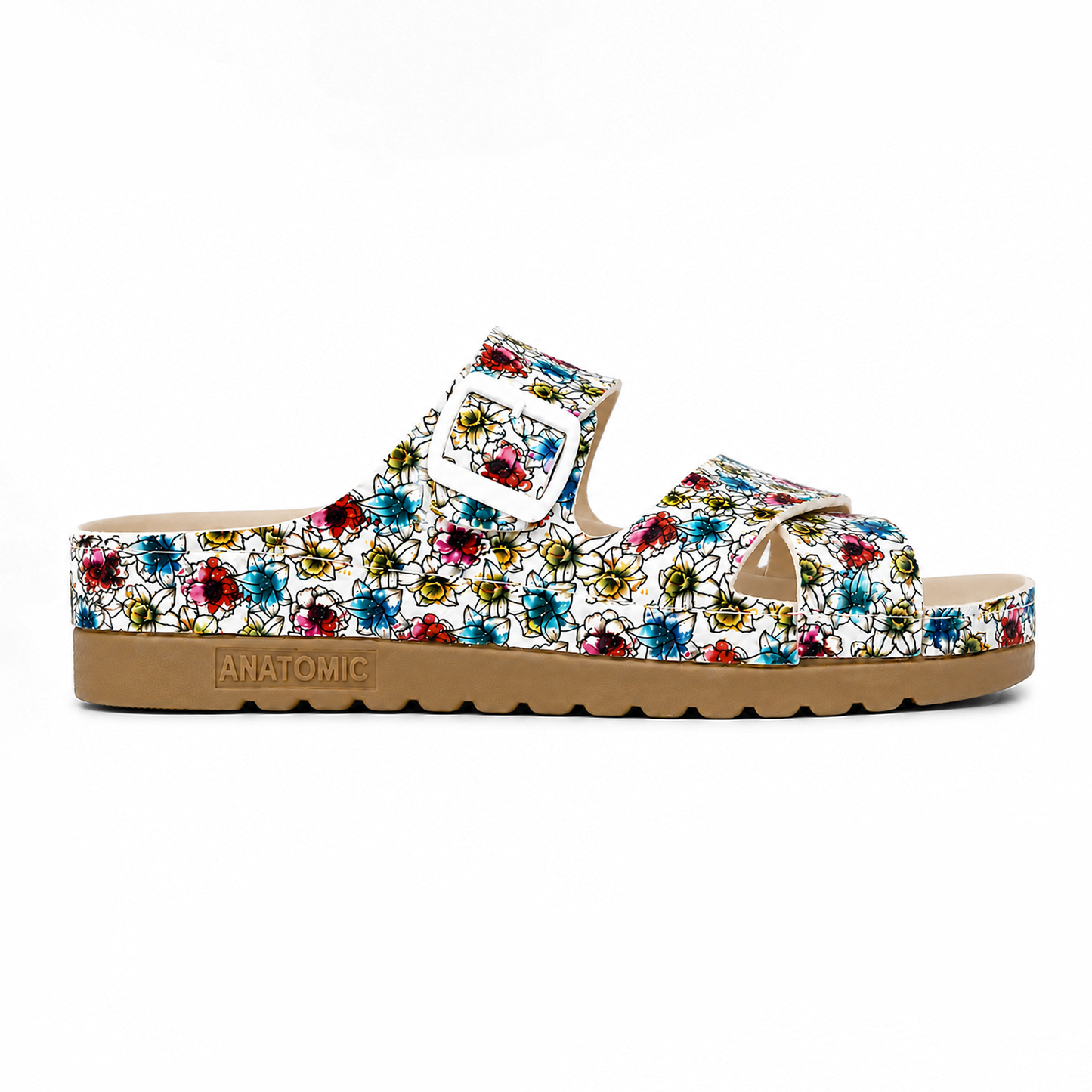 Ibiza White Mulitcolor Floral