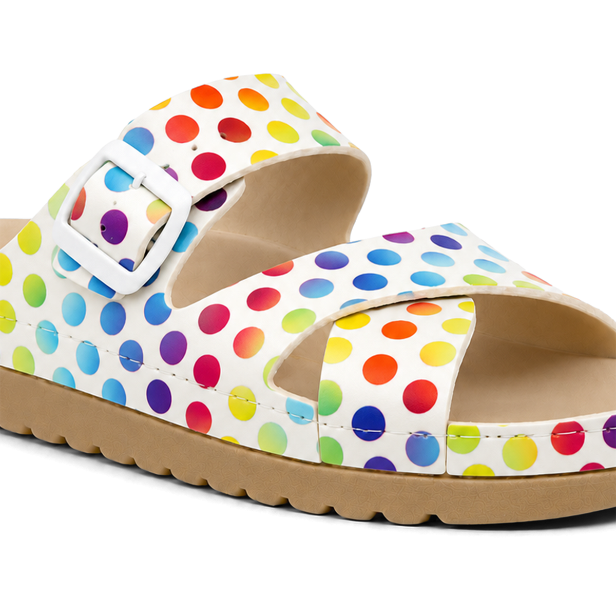 Ibiza White Rainbow Multicolor