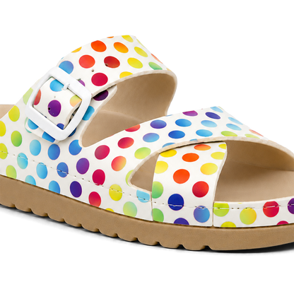 Ibiza White Rainbow Multicolor