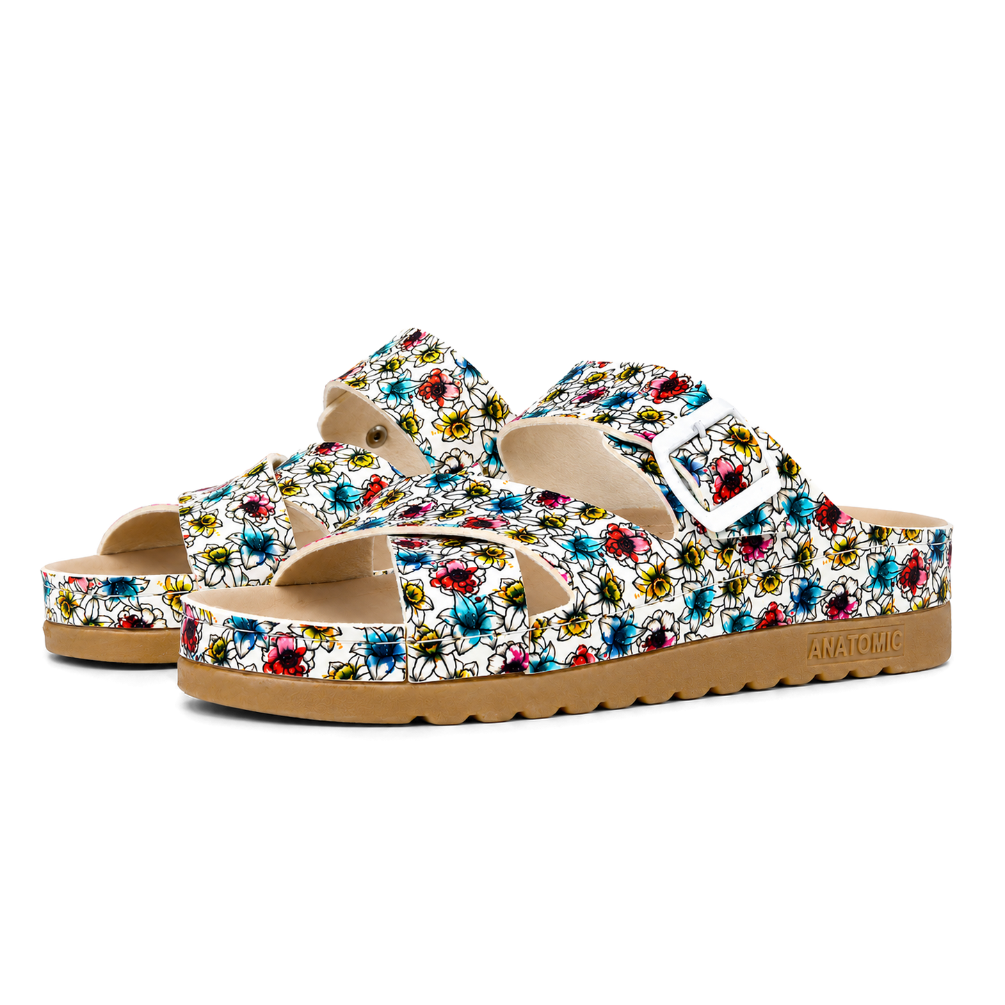Ibiza White Mulitcolor Floral