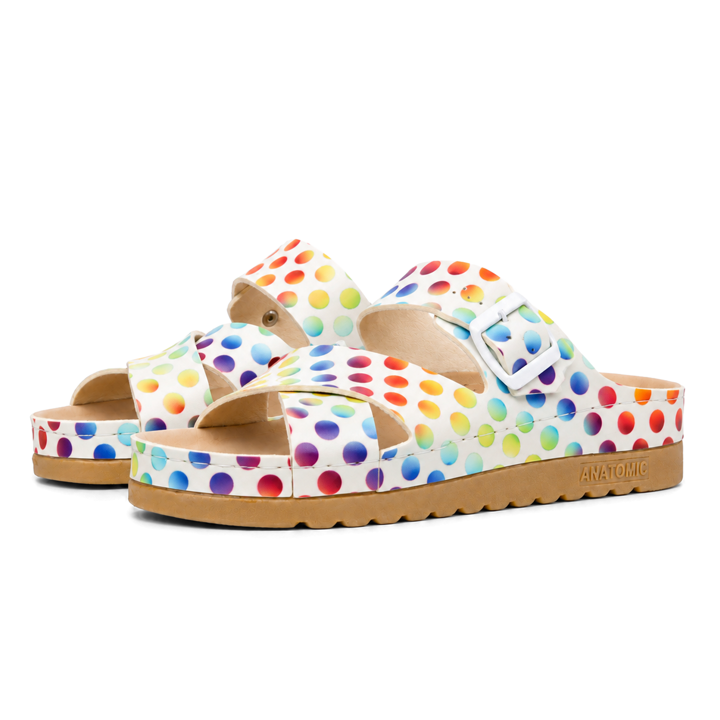 Ibiza White Rainbow Multicolor