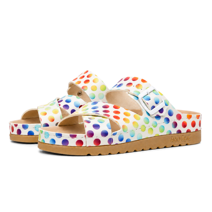 Ibiza White Rainbow Multicolor